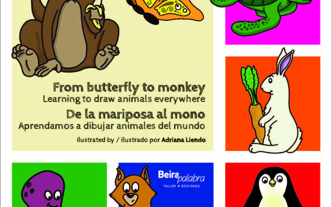 De la mariposa al mono, Aprendamos a dibujar animales del mundo